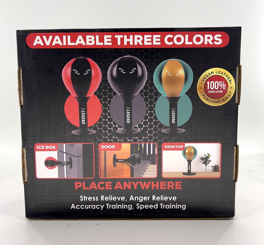 Hitbuddy – Portable Punching Ball Vegan Leather