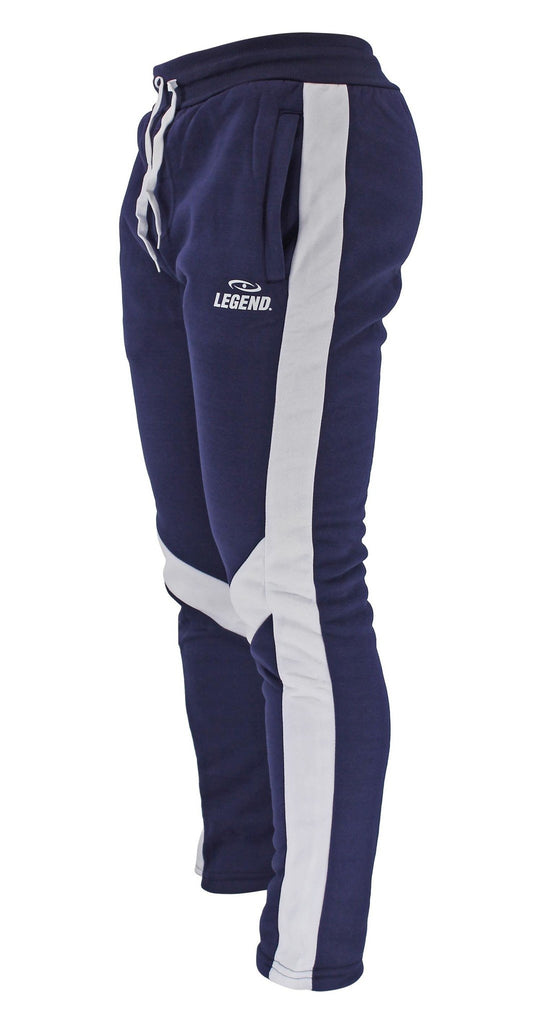 blauwe joggingsbroek