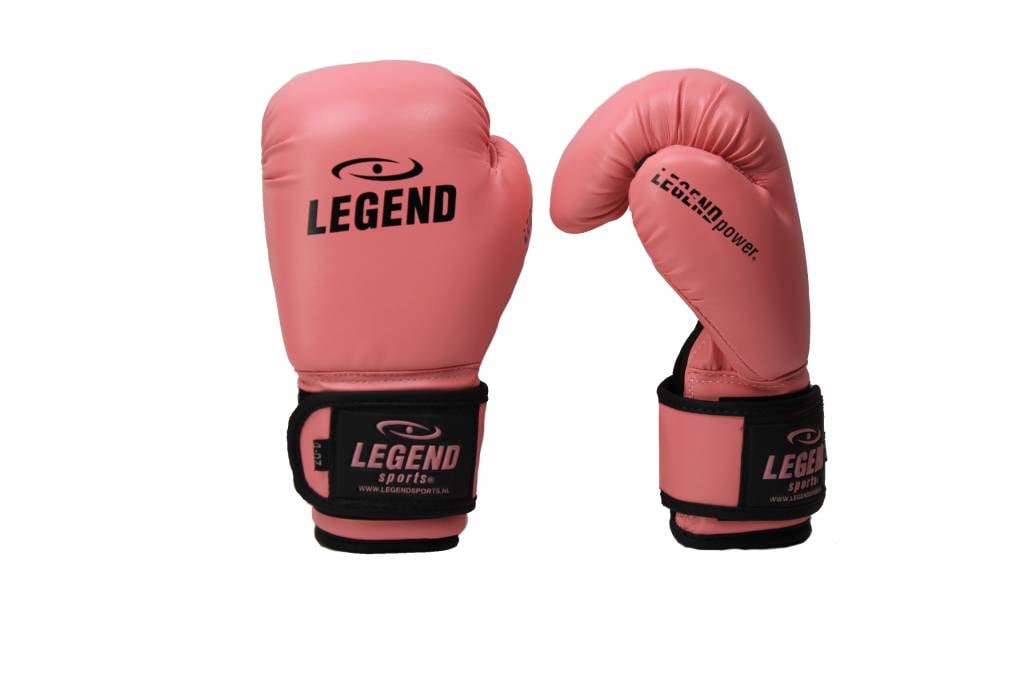 bokshandschoenen kind pink