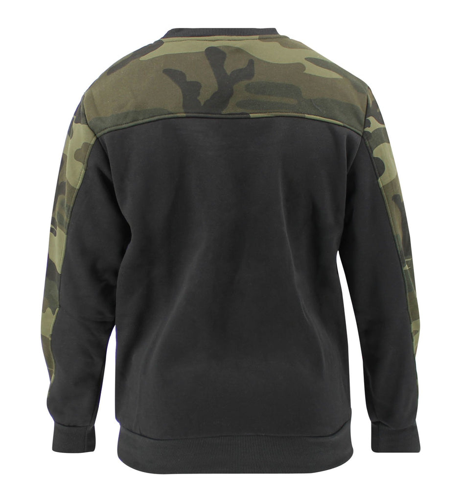 camouflage heren sweater