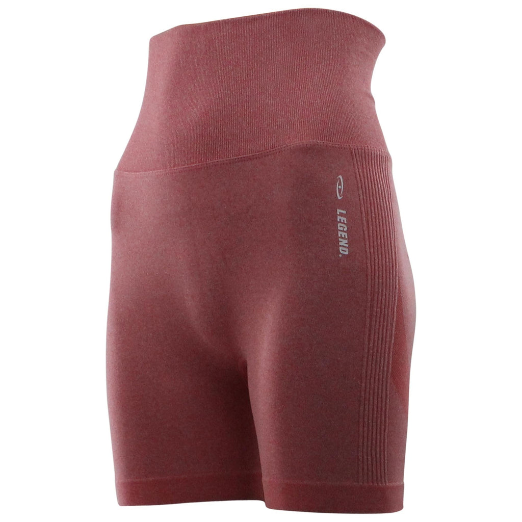 dames korte broek sport rood 1