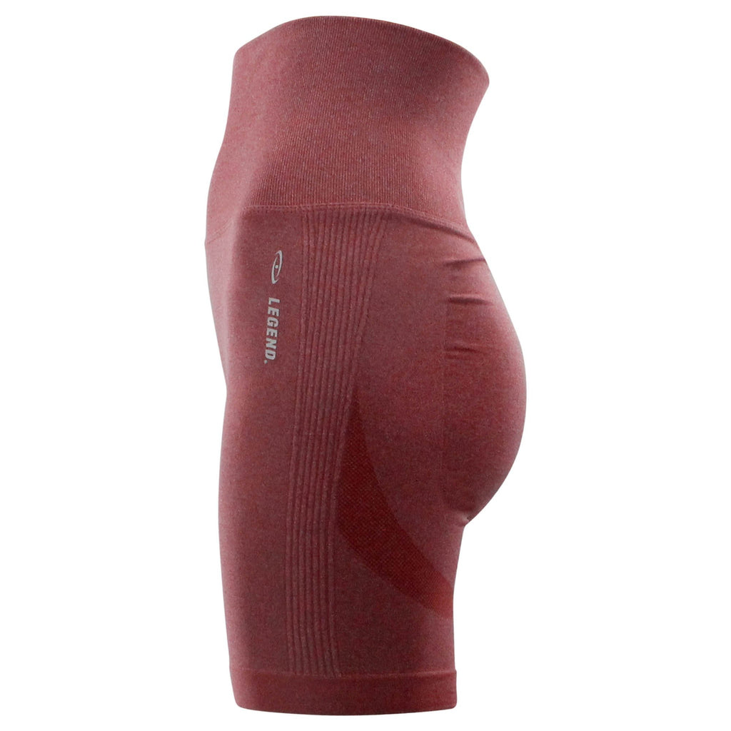 dames korte broek sport rood 2