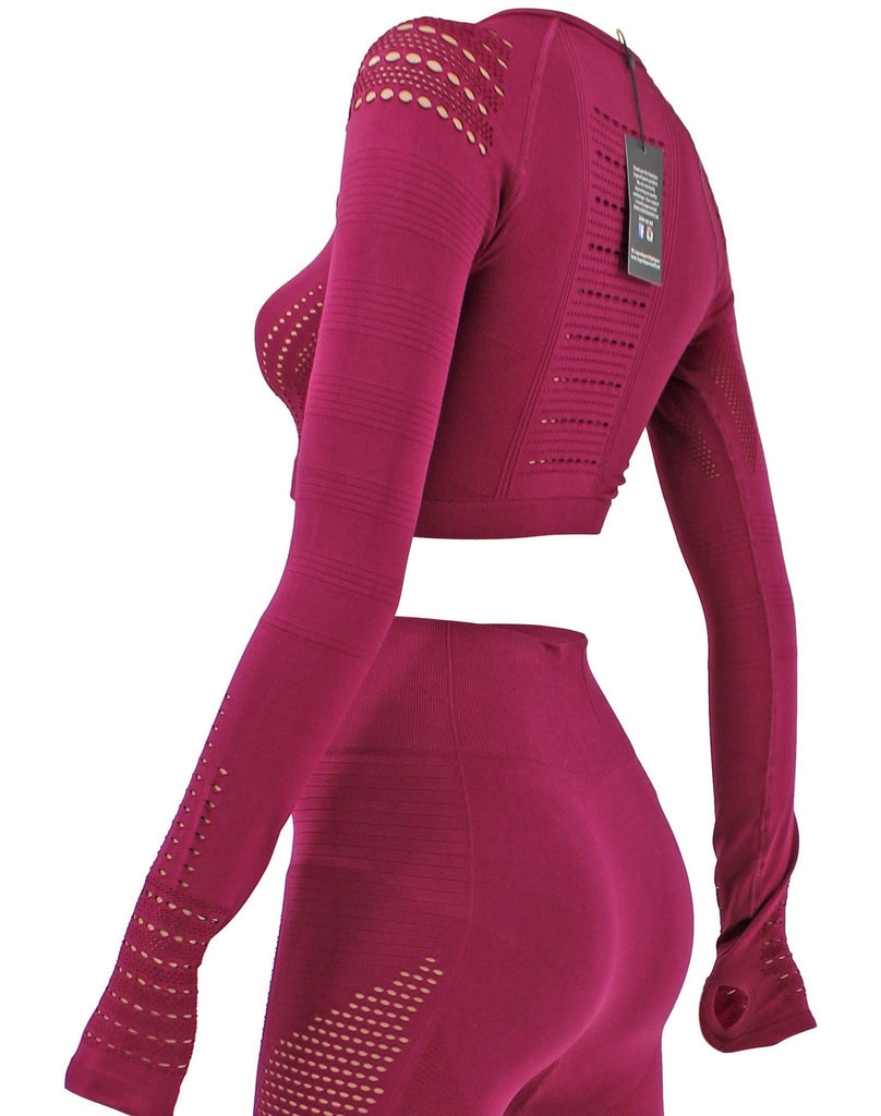 fitness set paars kopie