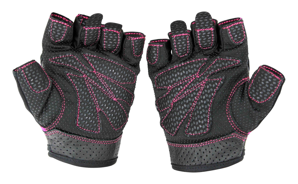 fitnesshandschoen roze grip