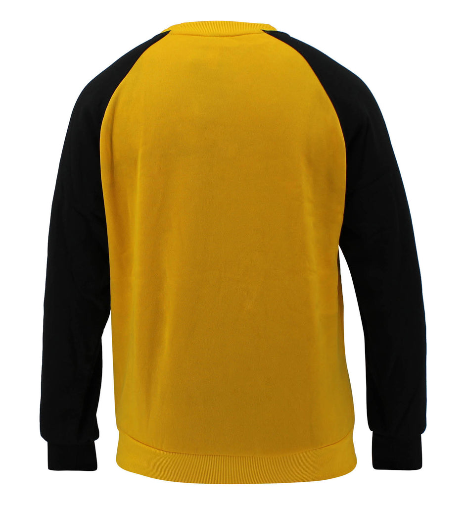 gele heren sweater