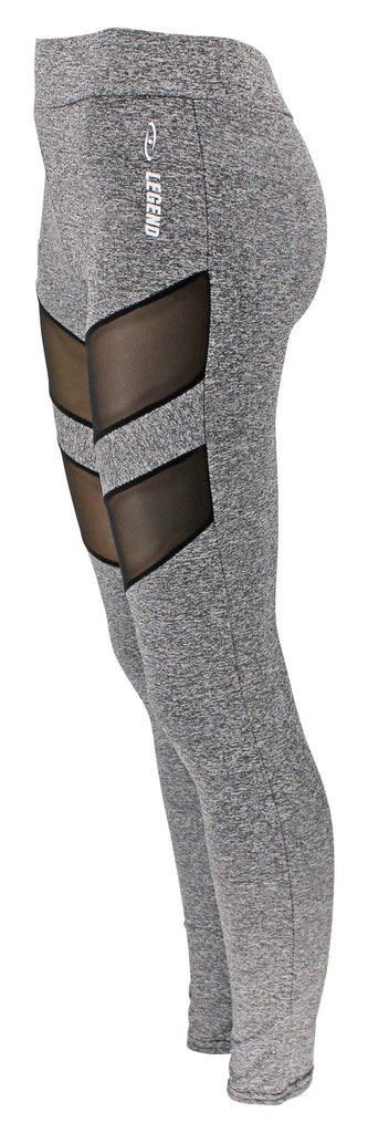 grijs sport legging dames