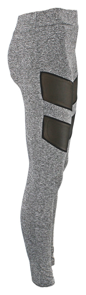 grijze fitness legging dames