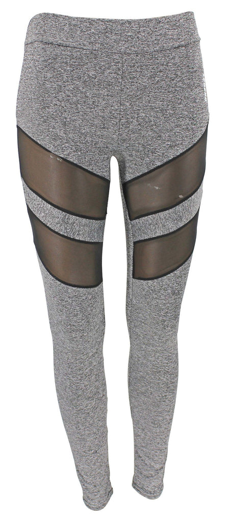grijze sport legging dames