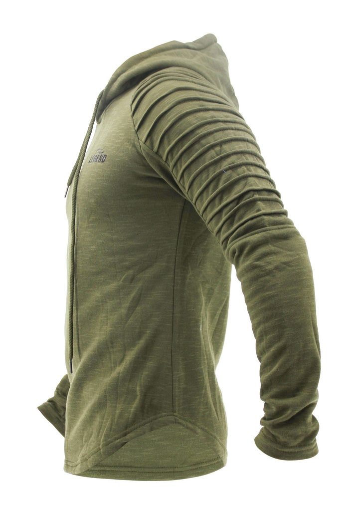 heren hoodie groen