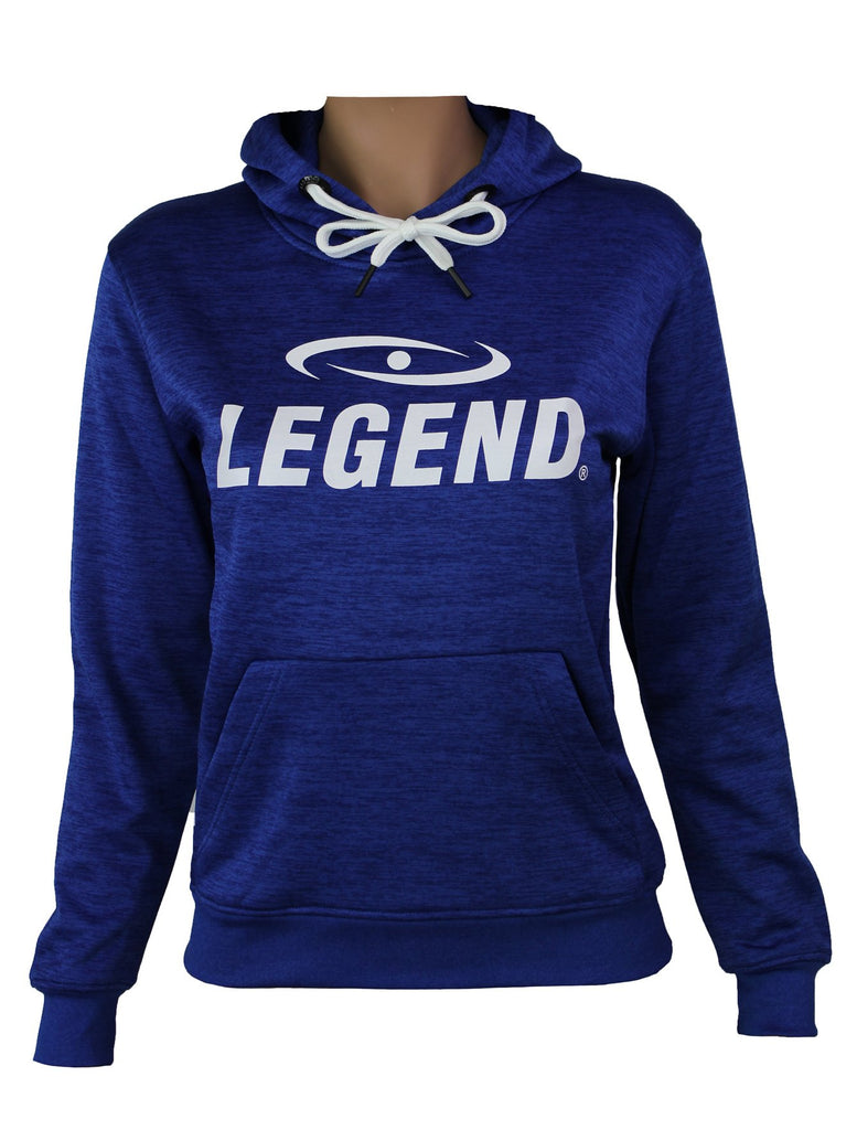Hoodie dames blauw