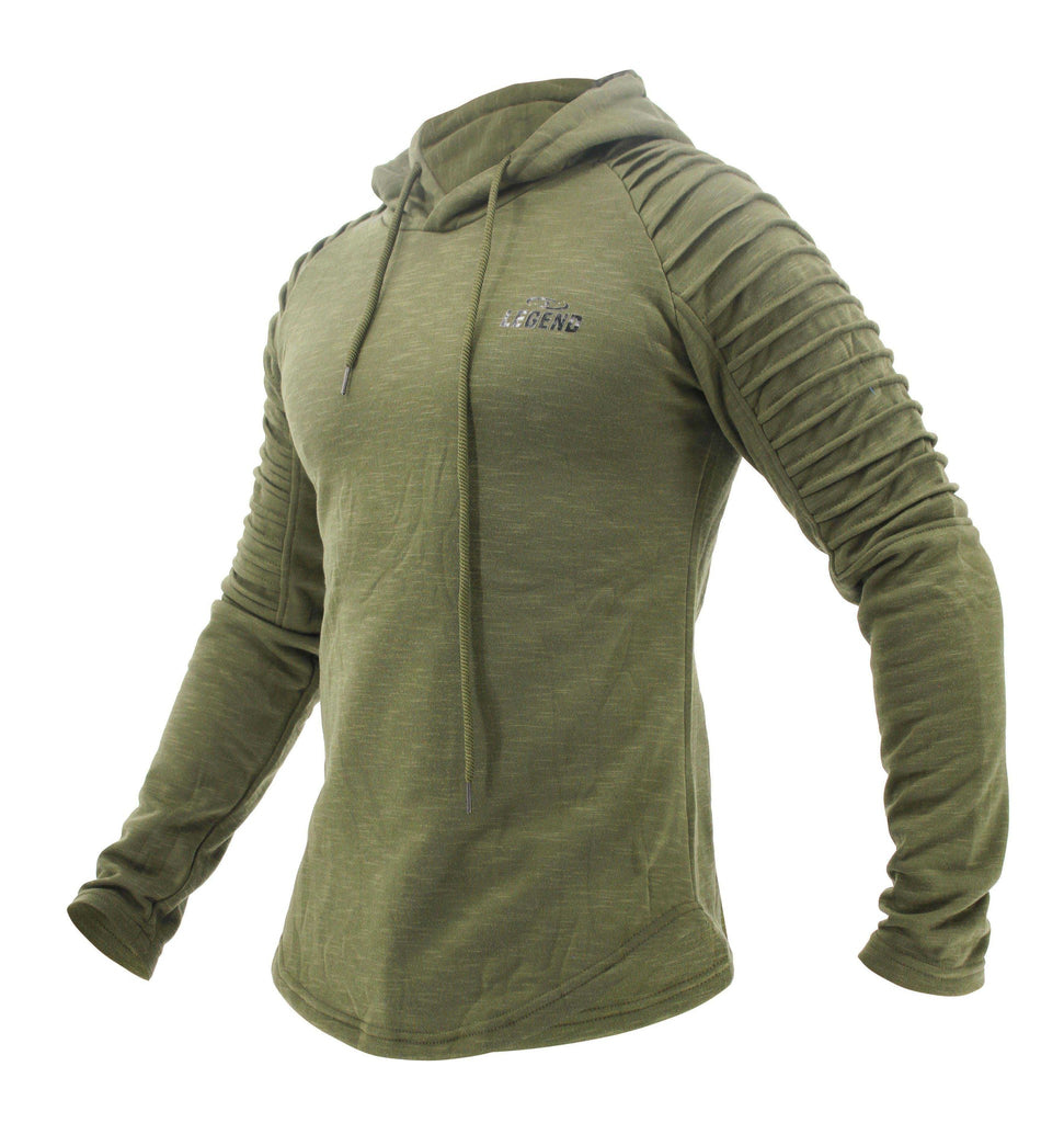 hoodie groen heren