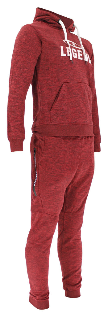 hoodie joggingpak rood