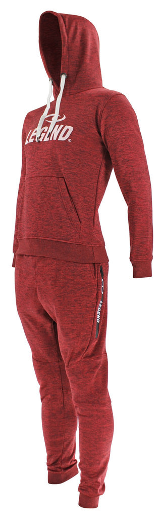 joggingbroek hoodie rood