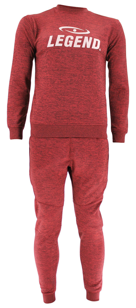 joggingpak sweater rood