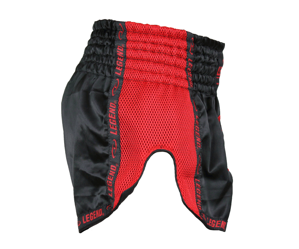 Kickboks-broekje-rood