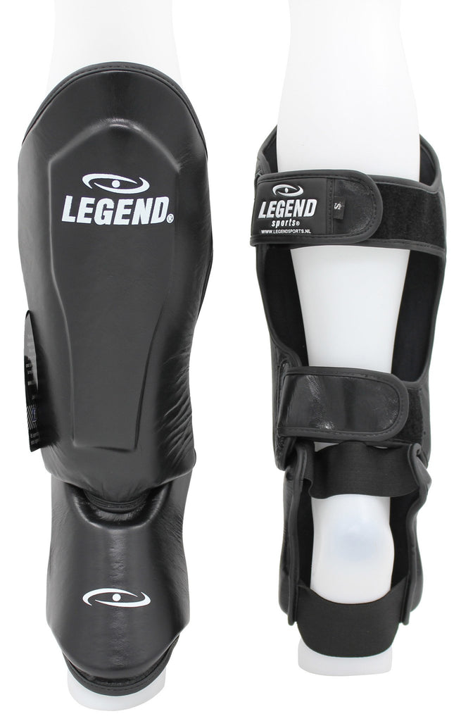 kickbox scheenbeschermers leder