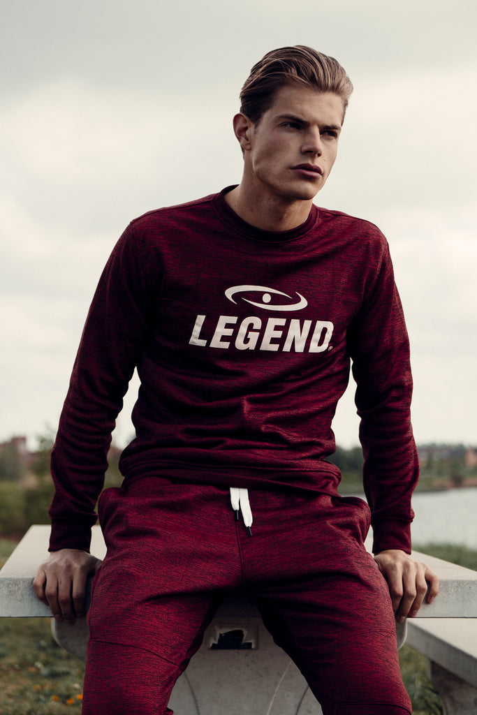 legend rood joggingpak