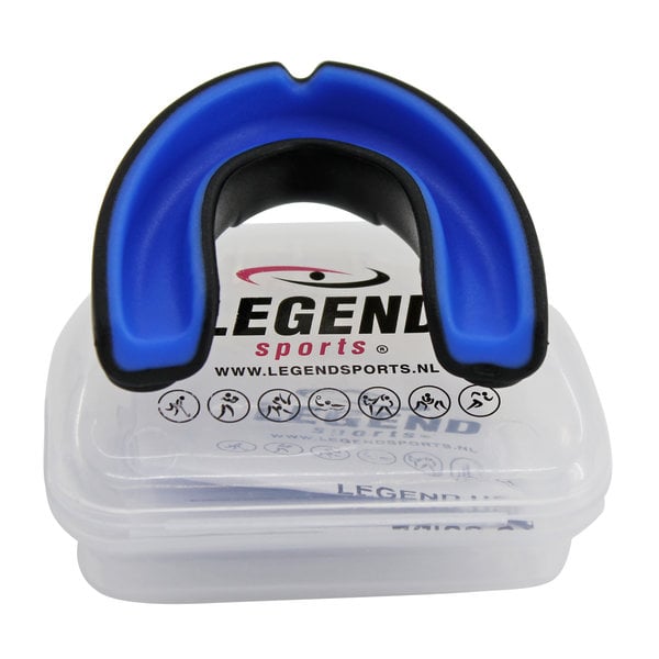 Anti Shock Gebitsbeschermer Heren/Dames Zwart-Blauw