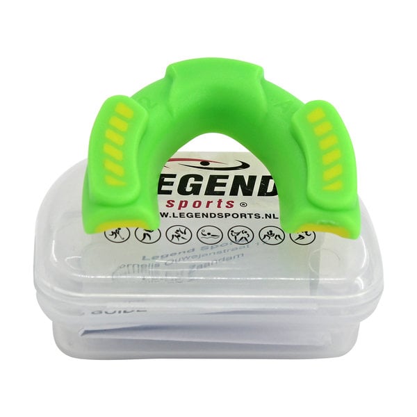 Anti-Shock Mouthguard Men/Women Black-Blue