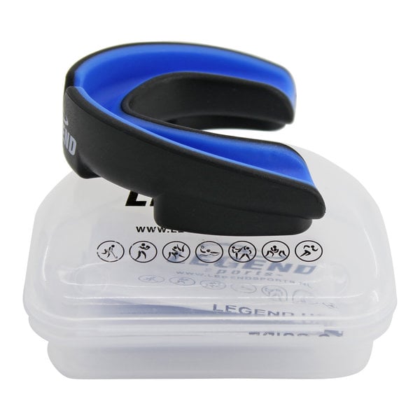 Anti Shock Gebitsbeschermer Heren/Dames Zwart-Blauw