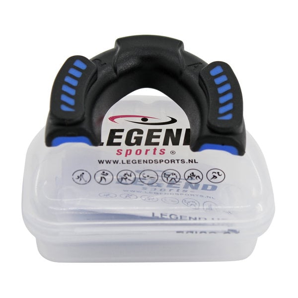 Anti Shock Gebitsbeschermer Heren/Dames Zwart-Blauw