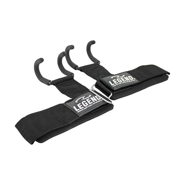 Fitness Hook Men/Women – Black, 2-Point Power Hook