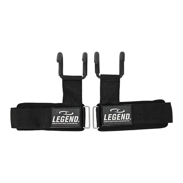 Fitness Hook Men/Women – Black, 2-Point Power Hook