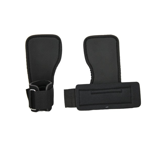 Fitness Handschoenen FlapGrip Heren/Dames Zwart Katoen