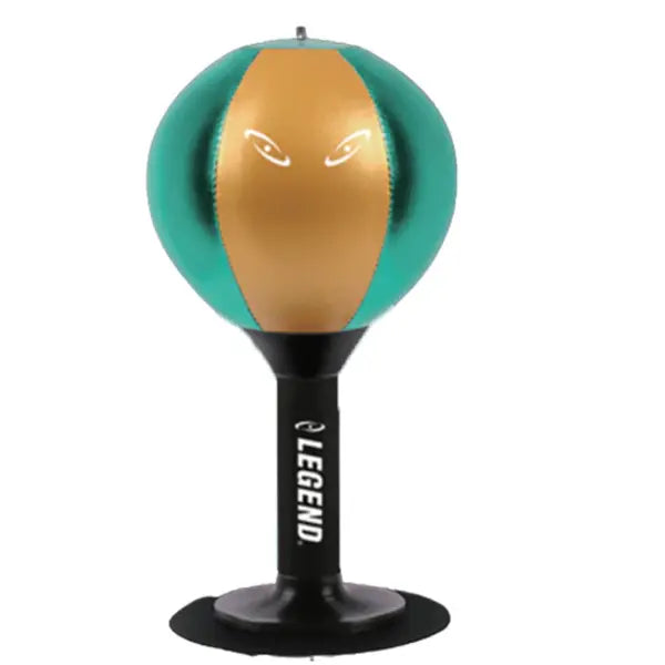 HITBUDDY – Portable Boxing Ball Vegan Leather Gold