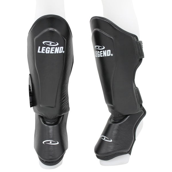 Kickboxing Shin Guards Men/Women Army Leather