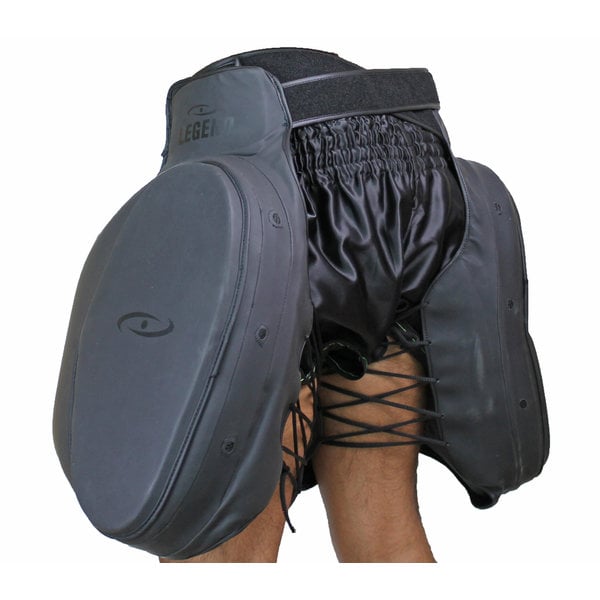 Leg Protector Mat Zwart PU