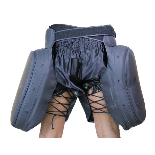 Leg Protector Mat Zwart PU