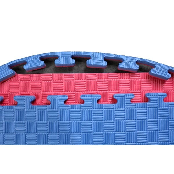 Legend Puzzelmat Sportvloer | 100 x 100 x 2 cm | Blauw / Rood