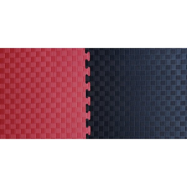 Legend Puzzelmat Sportvloer | 100 x 100 x 2 cm | Blauw / Rood