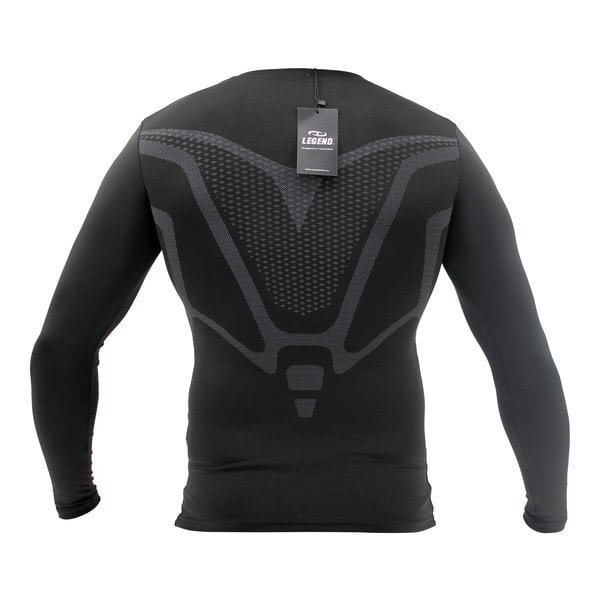 Multi Sport Shirt met Reflect Print Black