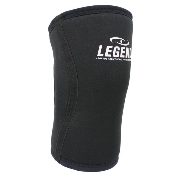 Power Lifting Knie Band 10mm Heren/Dames Zwart