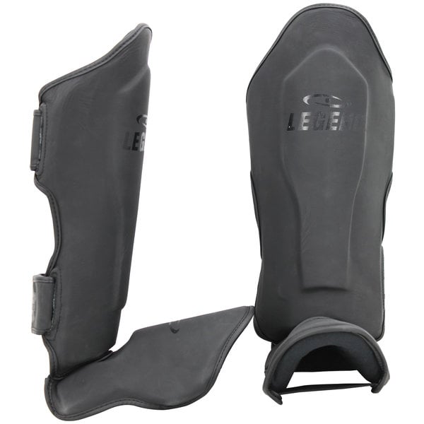 Kickboxing Shin Guards Men/Women Army Leather