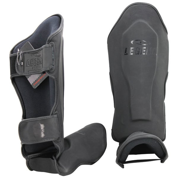 Kickboxing Shin Guards Men/Women Army Leather