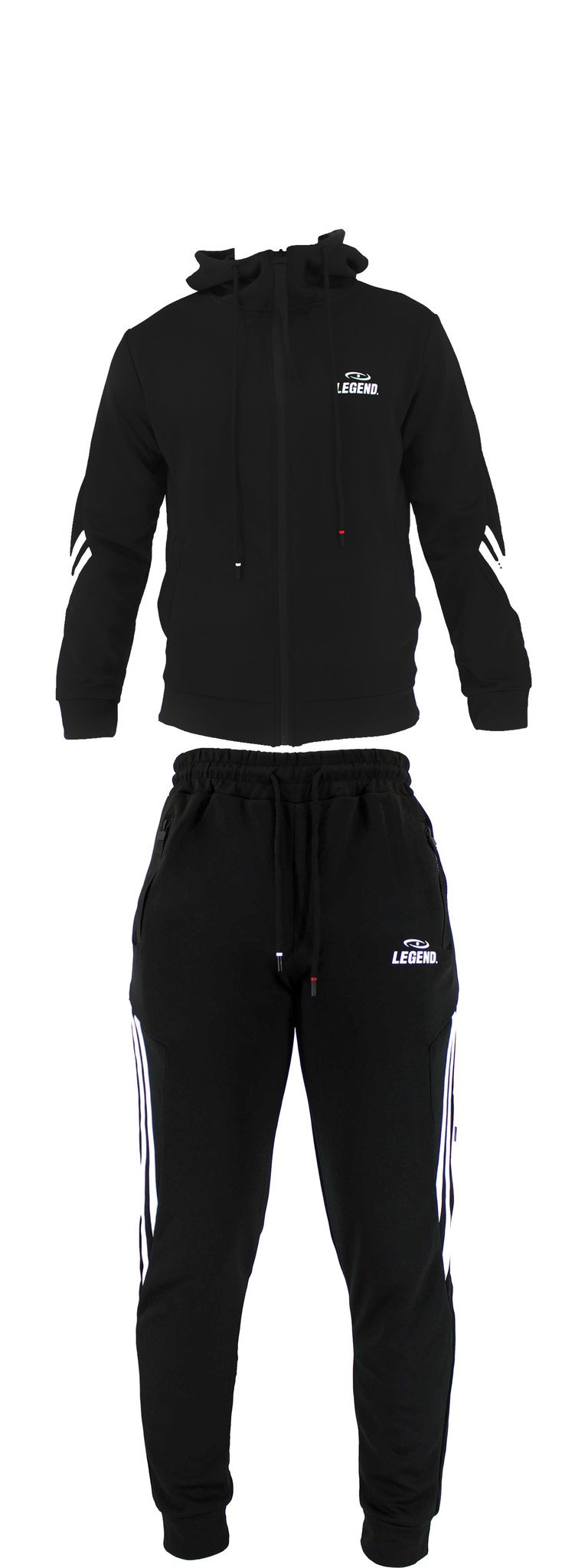 Trainingspak Heren/Dames Zwart Legend