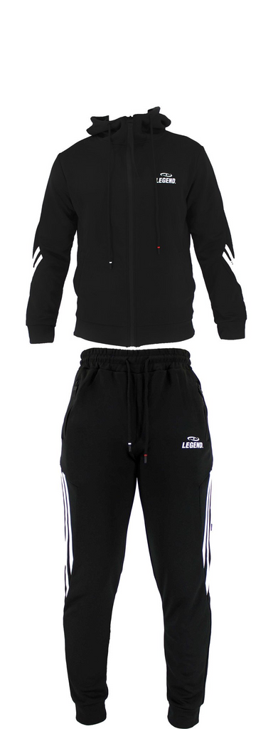 Training Suit Men/Women Black Legend