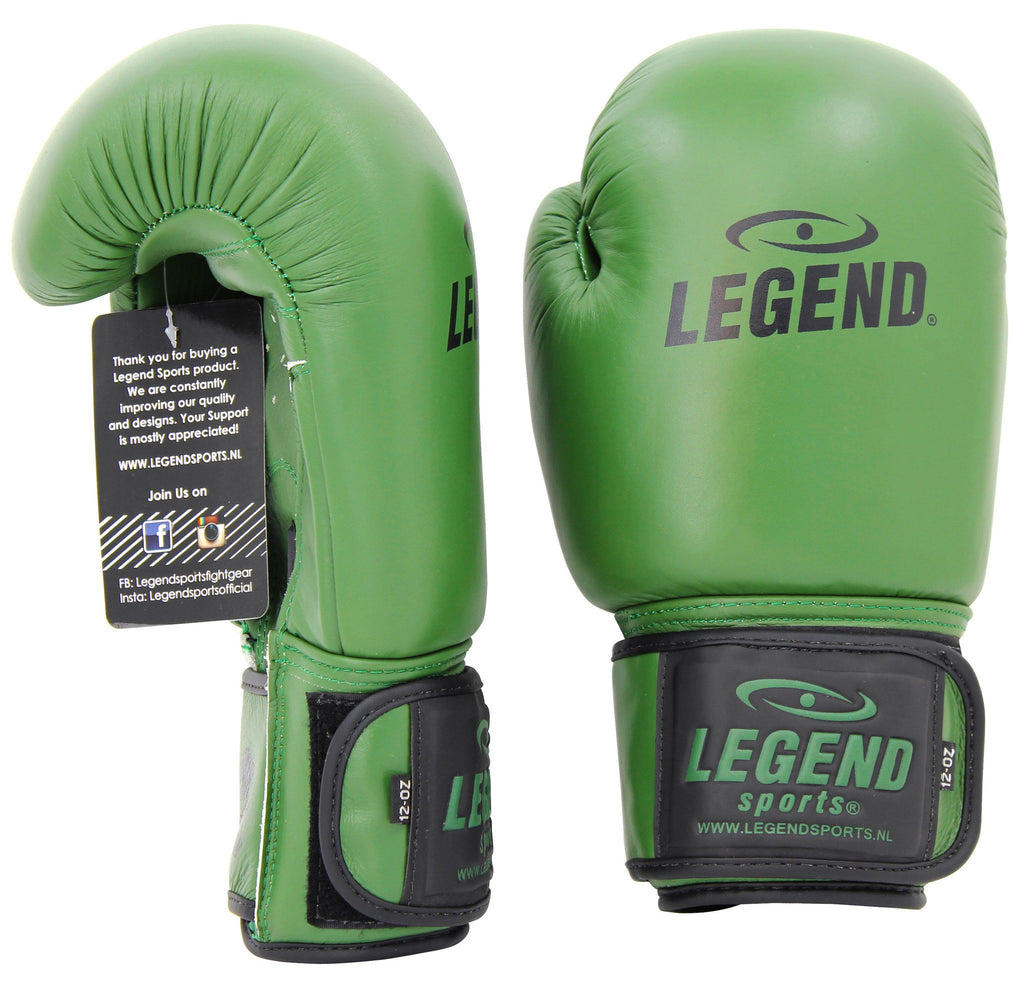 leren boxhandschoenen army