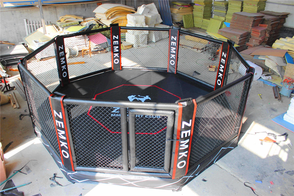 MMA octagon cage