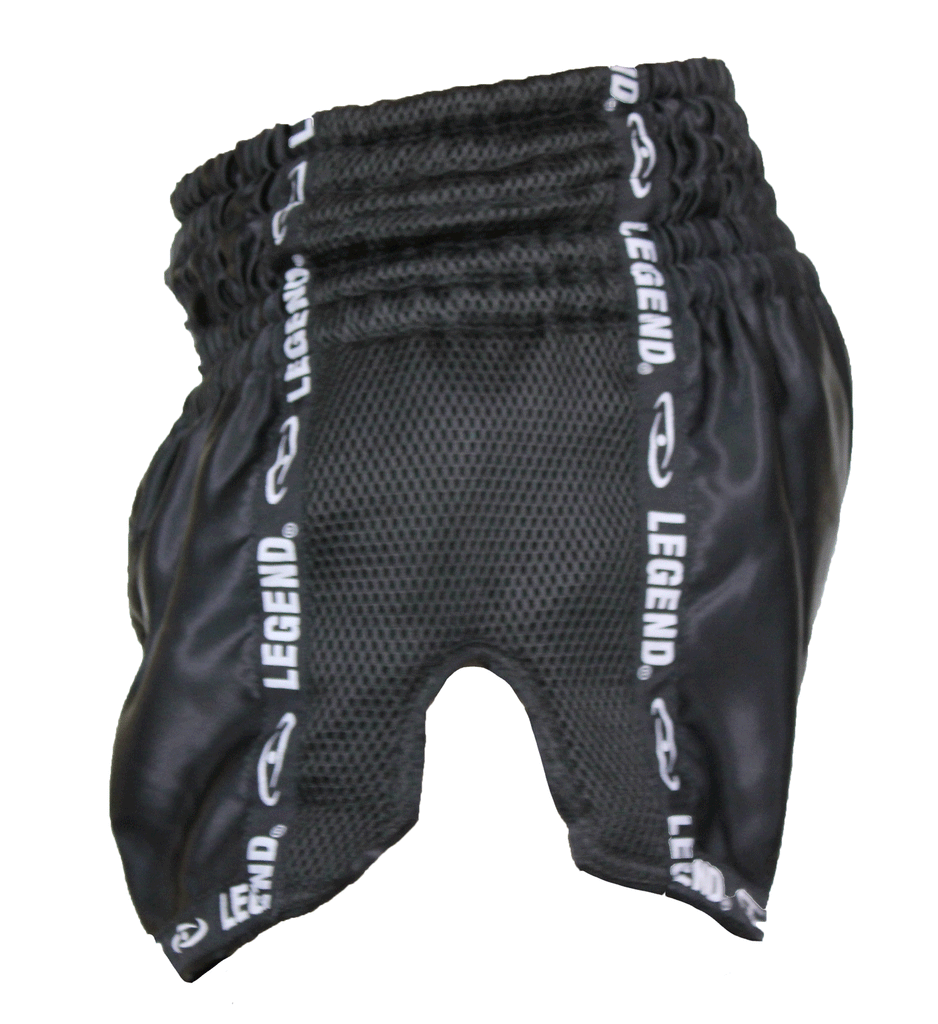 Muay-Thai-short-Zwart