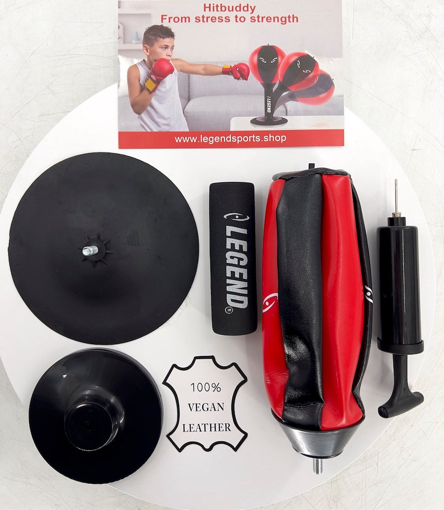 Hitbuddy – Portable Punching Ball Vegan Leather