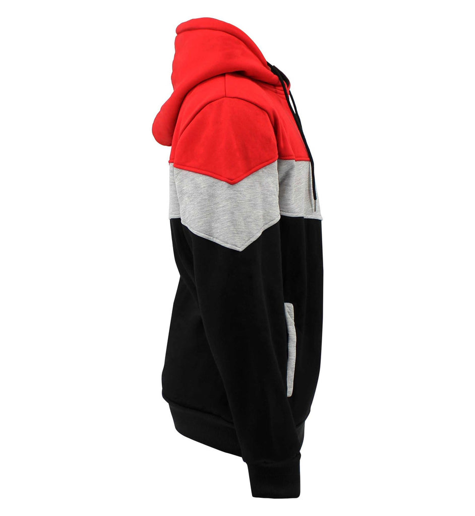 rode heren hoodie