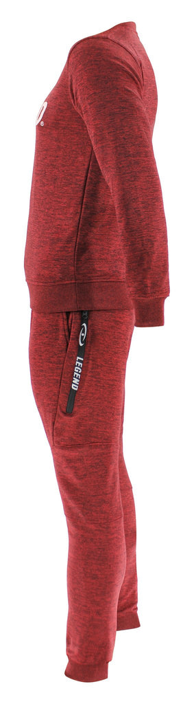 rode joggingpak sweater