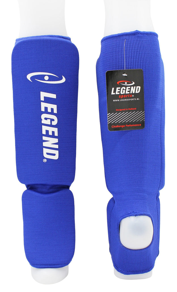 scheenbeschermers kickboxen blauw