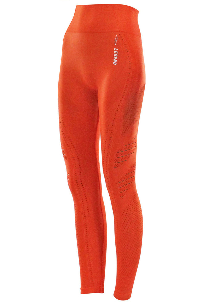 sport legging dames oranje 1