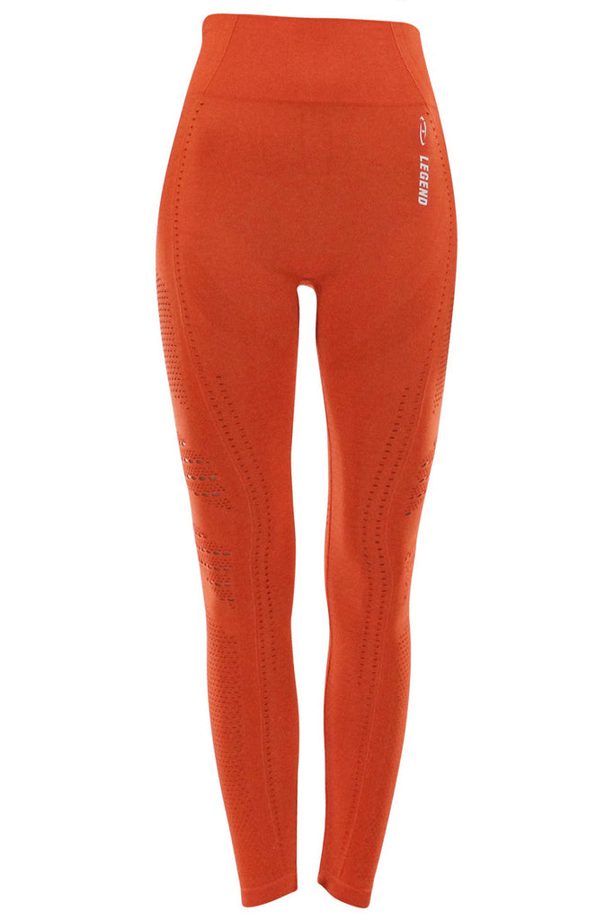 sport legging dames oranje