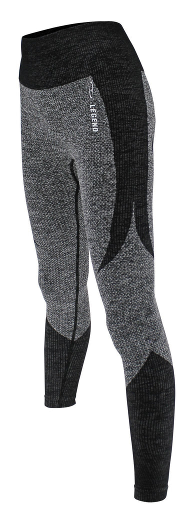 sport legging zwart:grijs